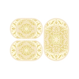 MURCIA C0520 (Ovale, ( O 80X130 + 2O 65X100 ), CREME)