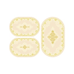 MURCIA C0530 (Oval, ( O 80X130 + 2O 65X100 ), CREME)