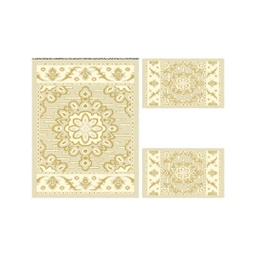 MURCIA C0520 (Rectangulaire, ( T 80X120 + 2T 80X60 ), CREME)