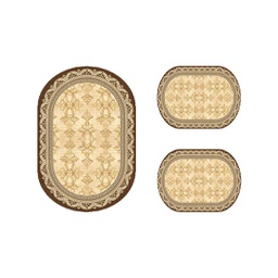 سطوري 3151A (بيضوي, ( O 80X115 + 2O 50X80 ), متعدد الألوان, مطبوعة)