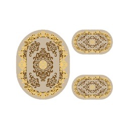 بلازا 92358 (بيضوي, ( O 100X125 + 2O 100X55 ), عاجي)