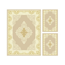 ميرسيا C0531 (مستطيل, ( T 160X220 + 2T 60X110 ), عاجي)