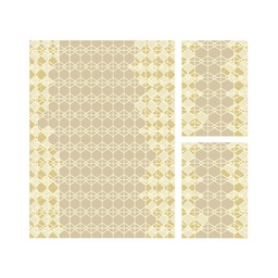 ميرسيا C0551 (مستطيل, ( T 160X220 + 2T 60X110 ), عاجي)