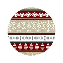 STORY 1654A (Round, 160X160, MULTI COULEURS, Lamination)