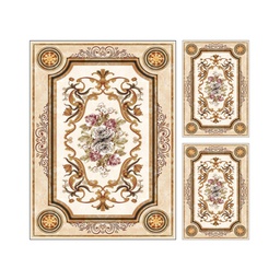 STORY 1420A (Rectangular, ( T160X210 + 2T 60X80 ), MULTI COULEURS, Lamination)