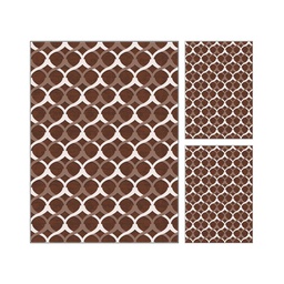 STORY 1679A (Rectangular, ( T160X210 + 2T 60X80 ), MULTI COULEURS, Lamination)