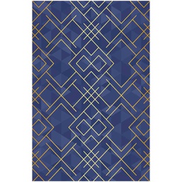 STORY 0678A (Rectangular, 160X210, BLEU NUIT, Lamination)