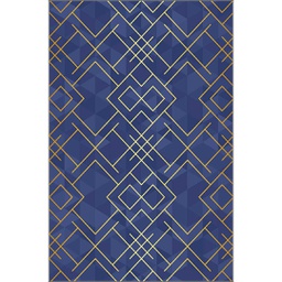 STORY 0678A (Rectangulaire, 180X270, BLEU NUIT, Lamination)