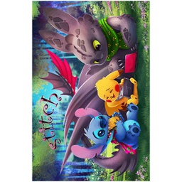 STORY 4228A (Rectangular, 120X160, MULTI COULEURS, Lamination)