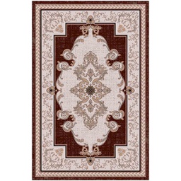 سطوري 4353A (مستطيل, 160X210, بني عنابي, مطبوعة)